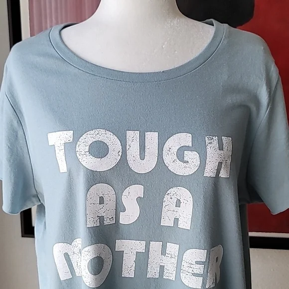 NWT Grayson/Threads 'Tough As A Mother' Graphic Tee, Size XXLarge, Color Blue - Picture 2 of 6